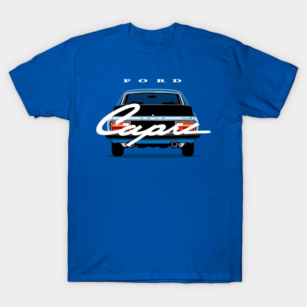 Retro MK 1Capri  RS T-Shirt Design T-Shirt by funkymonkeytees